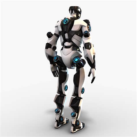 Maya Humanoid Robot Rig