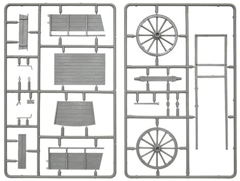 Miniart Farm Cart And Village Accessories Armorama™