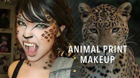 Halloween Idea Leopard Makeup Tutorial 🐆🐾 Youtube