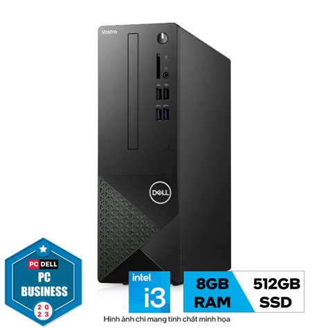 PC Dell Vostro 3020 I3 13100 8GB RAM 512GB SSD WL BT K M Office Win11