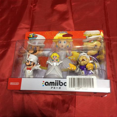 任天堂 Amiibo トリプルウェディングセット マリオ ピーチ クッパニンテンドースイッチアクセサリー｜売買されたオークション情報