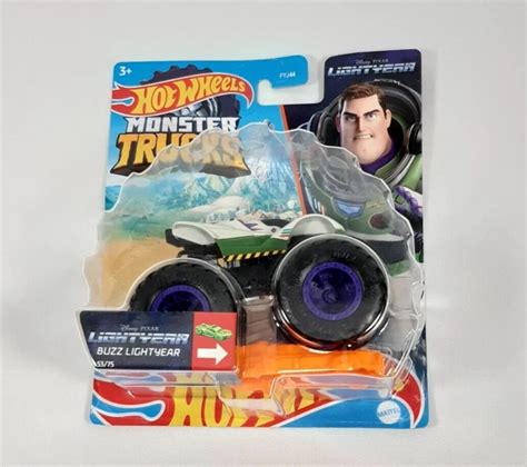 HOT WHEELS MONSTER Trucks Disney Pixar Lightyear Buzz Lightyear Car 53 75 NEW 19 99 PicClick AU