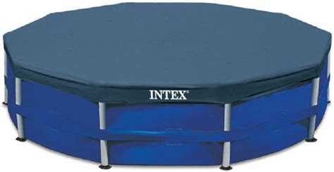 10 Foot Round Easy Set Pool Cover By Intex Patio Lawn