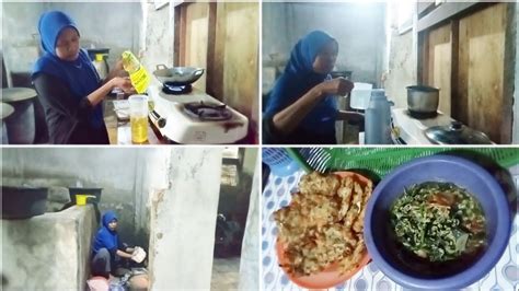 MASAK TUMIS TOGE DAN SAWI Hijau LANJUT BIKIN BAKWAN SAYUR RUTINITAS