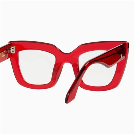 Jacqueline Cat Eye Red Glasses Zeelool Glasses Artofit