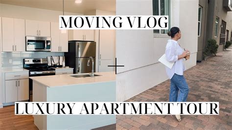 Moving Vlog Luxury Empty Apartment Tour Jasmine Shah Youtube