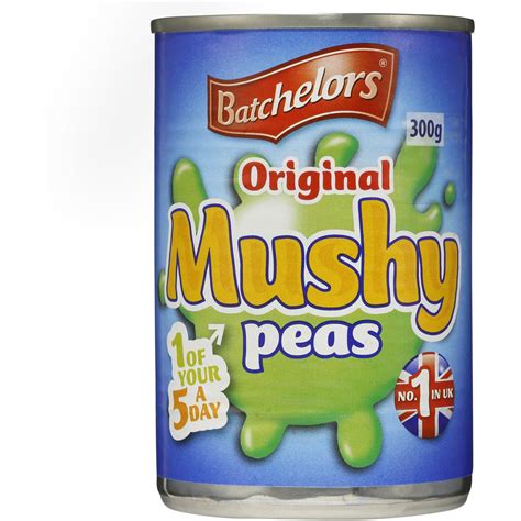 Batchelors Mushy Peas Canned Original 300g Woolworths