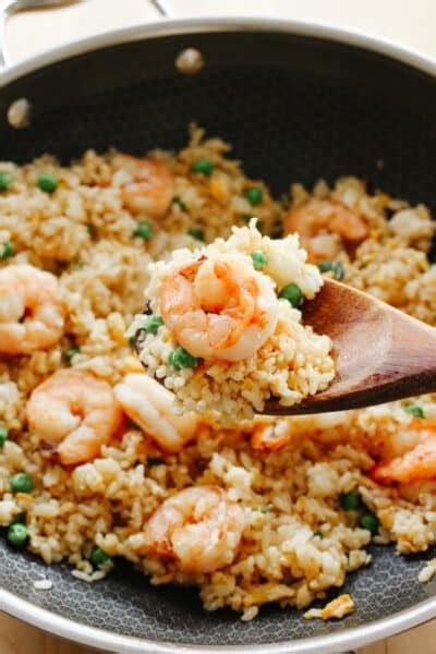 Easy Shrimp Fried Rice Recipe - better than takeout