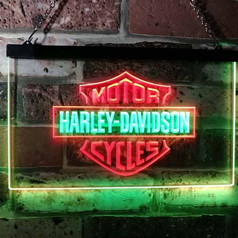 Harley Davidson Neon Like Led Sign Neon Signs Harley Davidson Led