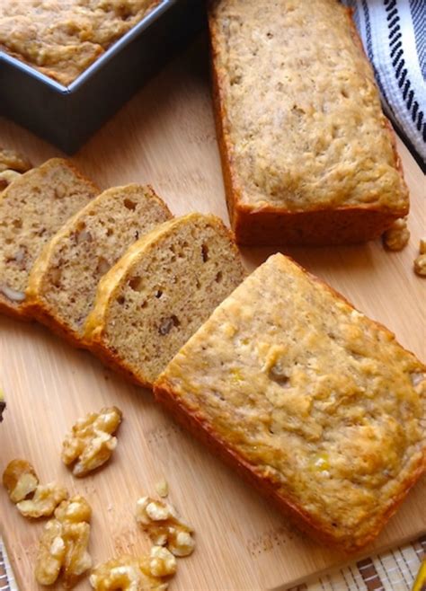 Vegan Banana Bread W Walnuts Recipe Where You Get Your Protein