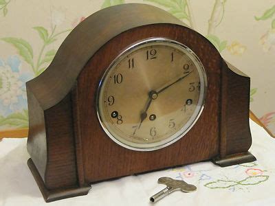 Vintage S British Garrard Westminster Chime Mantel Clock