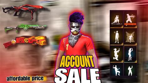 Low Price Account Sale Freefire Account Sale For Lowest Price Youtube