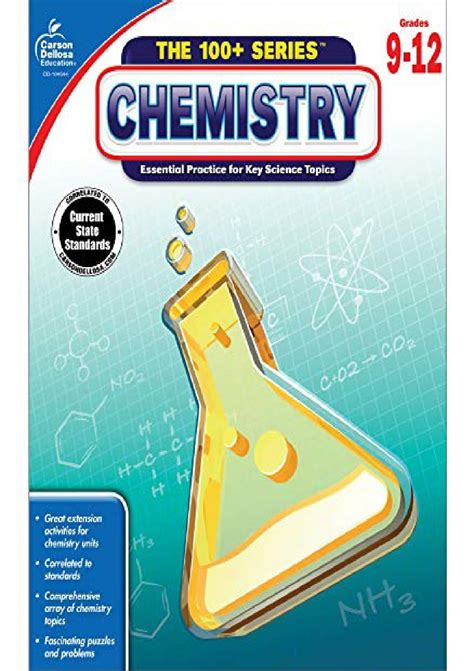 EBOOK PDF Carson Dellosa The 100 Series Chemistry Workbook Grades 9