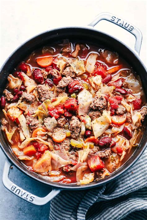 Gumbo Beef And Cabbage Soup