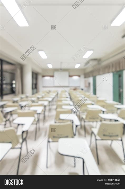 Blur Classroom Image And Photo Free Trial Bigstock