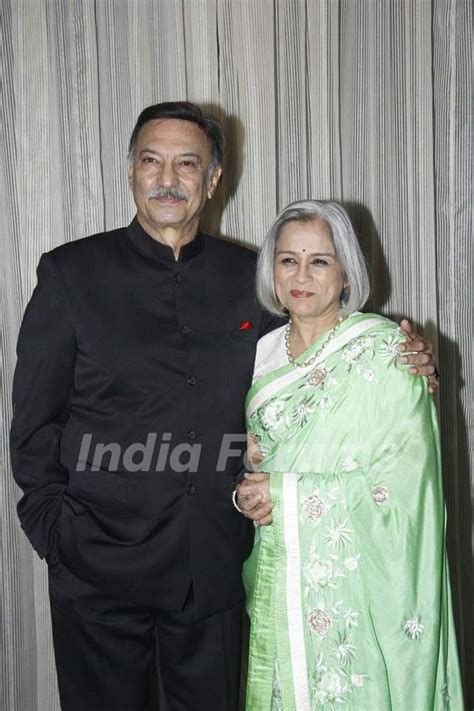 Suresh Oberoi with his wife at Vivek Oberoi's Charity Event Media