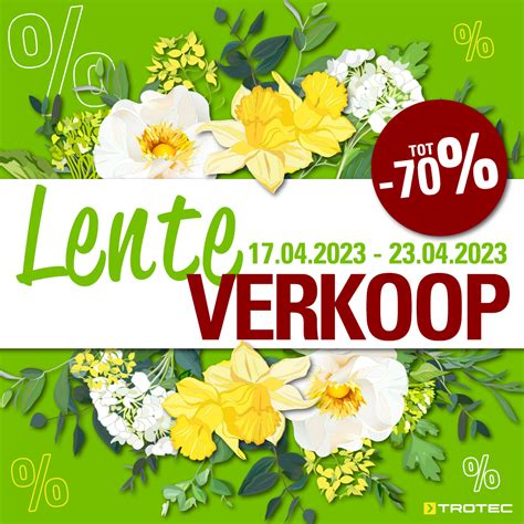 Voorjaarsuitverkoop Bij Trotec Wees Erbij En Bespaar Tot 70