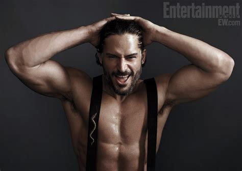 ACTORS WITHOUT SHIRT True Blood Hot Actor Joe Manganiello Without