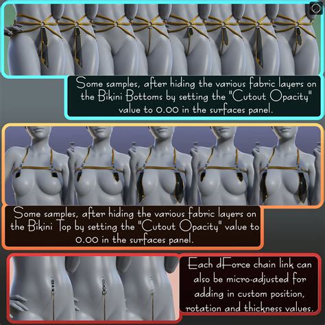 DForce High Priestess Bikini For Genesis 8 And 8 1 Females Daz 3D