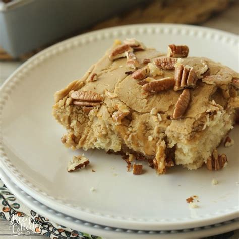 Praline Poke Cake Diary Of A Recipe Collector