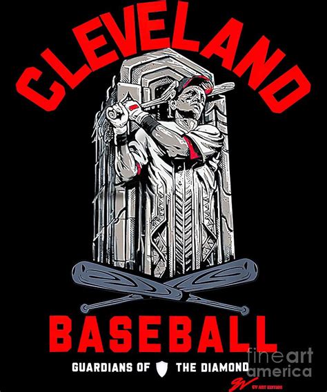 Cleveland Baseball Guardian Painting By Turner Isaac Pixels