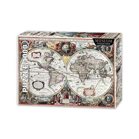 Puzzle El Stara Mapa Wiata Star Puzzle Allegro Pl