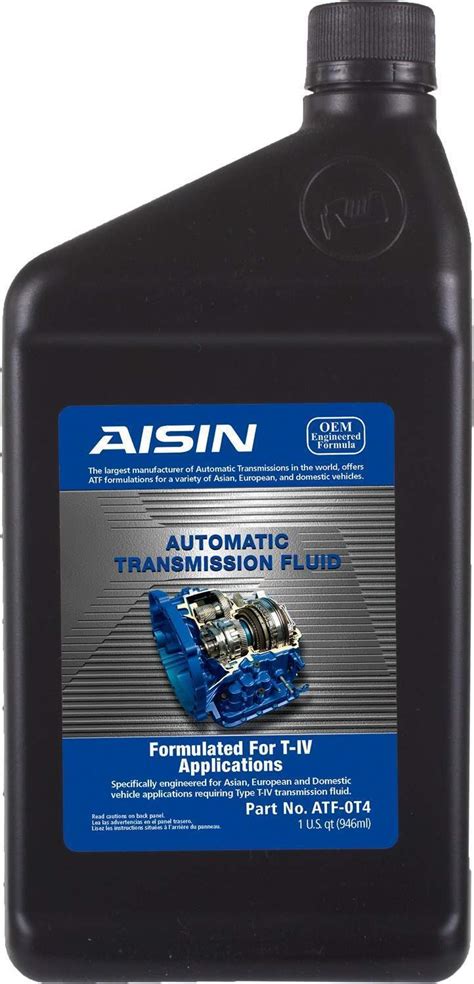 AISIN ATF-0T4 Set of 4 Quarts Automatic Transmission Fluid Type T-IV | eBay