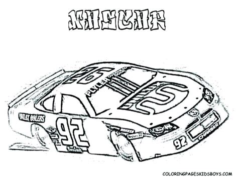 Dale Earnhardt Coloring Pages At Getcolorings Free Printable