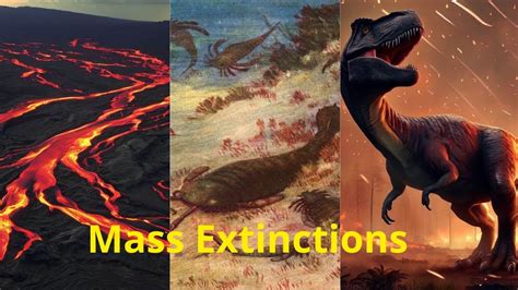 5 Mass Extinctions In Earth S History Youtube