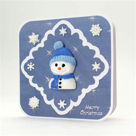 Handmade Cute Christmas Cards With Magical Moulded Figures — Katy Sue