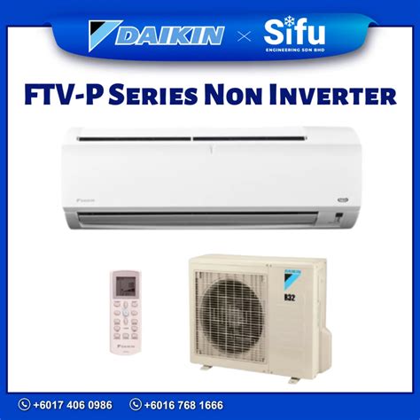 Daikin Ftv P Series Wall Mounted Non Inverter R32 Built In Wifi