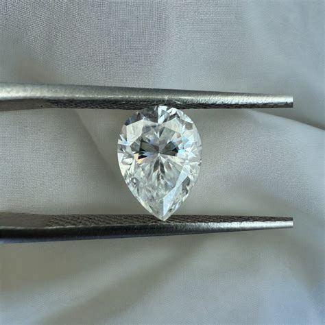 Pear Cut Igi Certified Loose Lab Grown Diamond Cvd Diamond Pure Gems