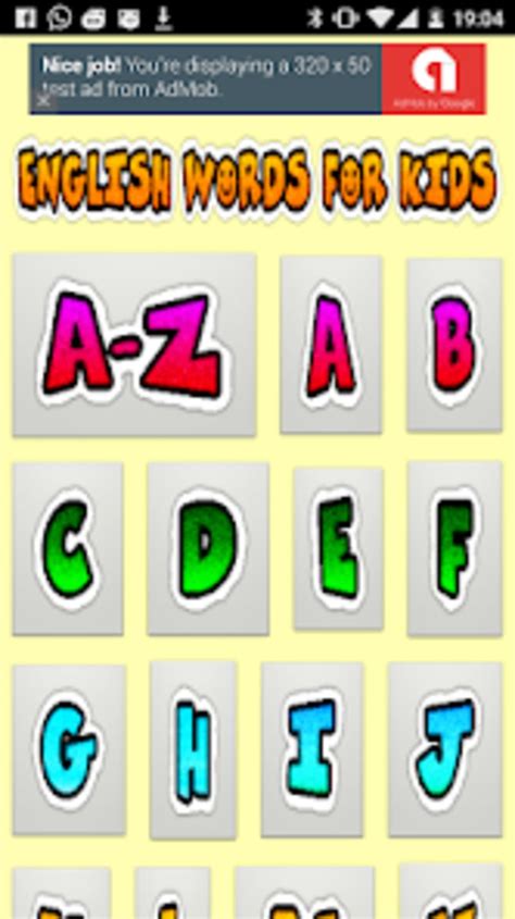 Android Için Kids Alphabet And Words İndir