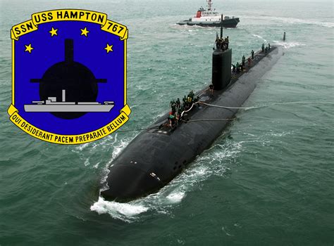 Uss Hampton Ssn 767 Im Einsatz Us Navy Schiffspost