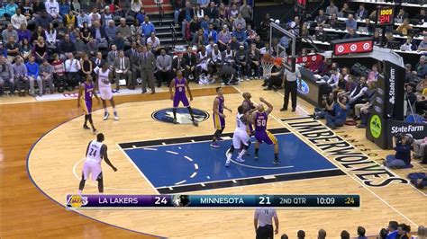 Andrew Wiggins Highlights Lakers Vs Timberwolves 12 14 2014 16