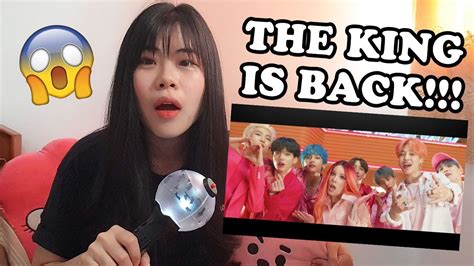 BTS Boy With Luv Feat Halsey MV REACTION PUSINGGG YouTube