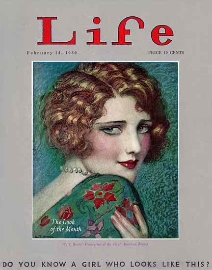 Wt Benda Life Humor Magazine 1930 02 14 Copyright Sex Appeal Mad Men Art Vintage Ad Art