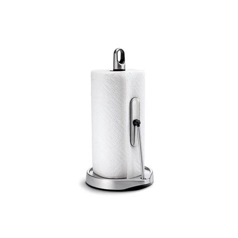 Simplehuman Tension Arm Paper Towel Holder And Dispenser Brushed