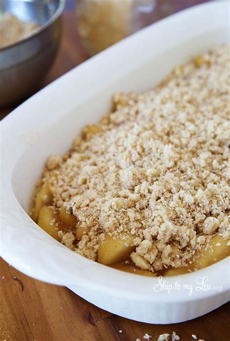 Apple Crisp Topping Skip To My Lou