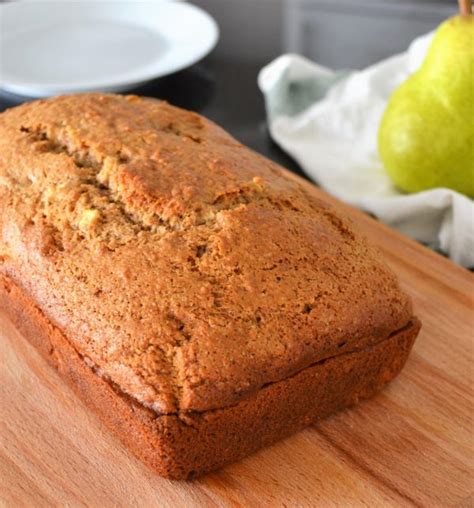 Healthy Organic Pear Bread Recipe The Sum Of Yum