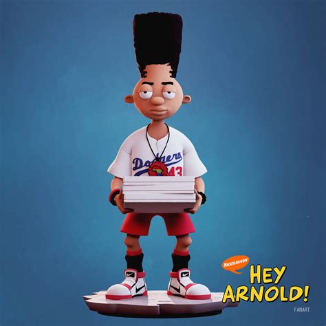 Gerald Hey Arnold Fanart Zbrushcentral Atelier Yuwaciaojp