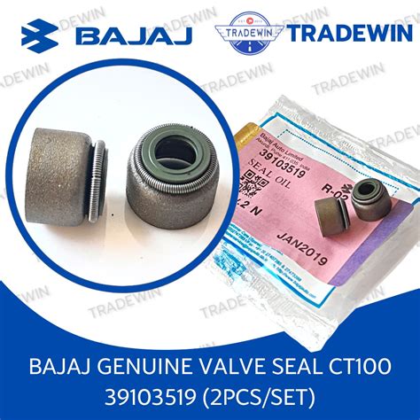 Kawasaki Ct Valve Seal Bajaj Genuine Pcs Set Shopee