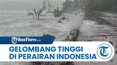 Cuaca Maritim Hari Ini Februari Bmkg Waspada Gelombang Tinggi