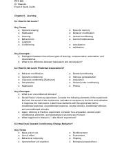 Psy Exam Study Guide Docx Psy Dr Masuda Exam Study Guide