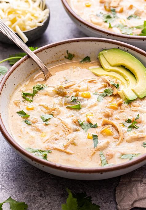 Slow Cooker Creamy Green Chile Chicken Enchilada Soup Wzrost