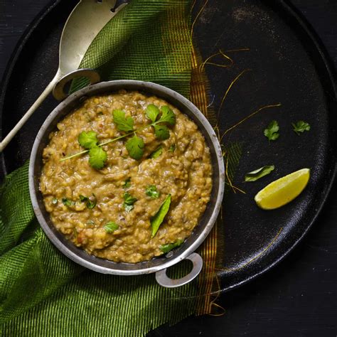 How To Make Dhaba Style Green Moong Dal Makhani Recipe