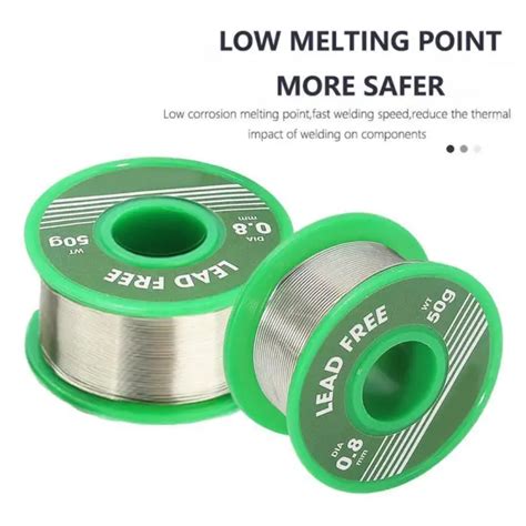 Tin Lead Free Rosin Core Flux Mm Soldering Solder Electric Wire