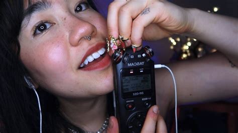 Asmr No Tascam Para Quem Ama Sons De Boca Intensos Youtube