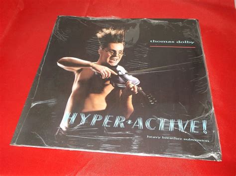 Thomas Dolby: Hyperactive 1984 EX+ 12"