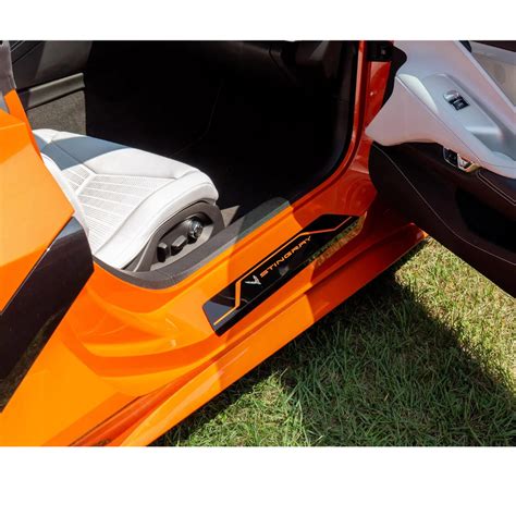 C8 Corvette Door Sill Plate Covers Corvette Store Online